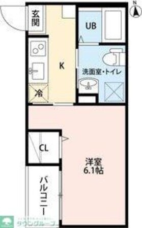 REVE今池(レーヴイマイケ)の物件間取画像